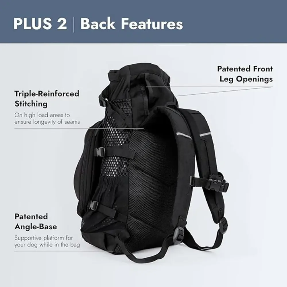 Dog Carrier Backpack - Black
